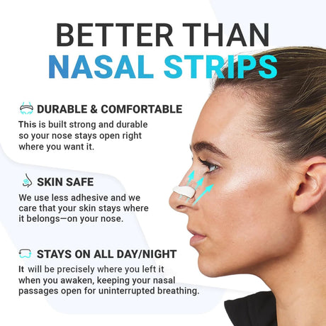 Anti - Snoring Magnetic Nose Clip Sleep Aid - eelhoe - Sleep Galleria
