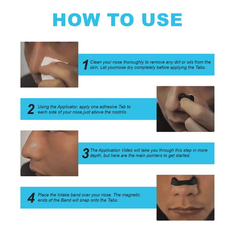 Anti - Snoring Magnetic Nose Clip Sleep Aid - eelhoe - Sleep Galleria
