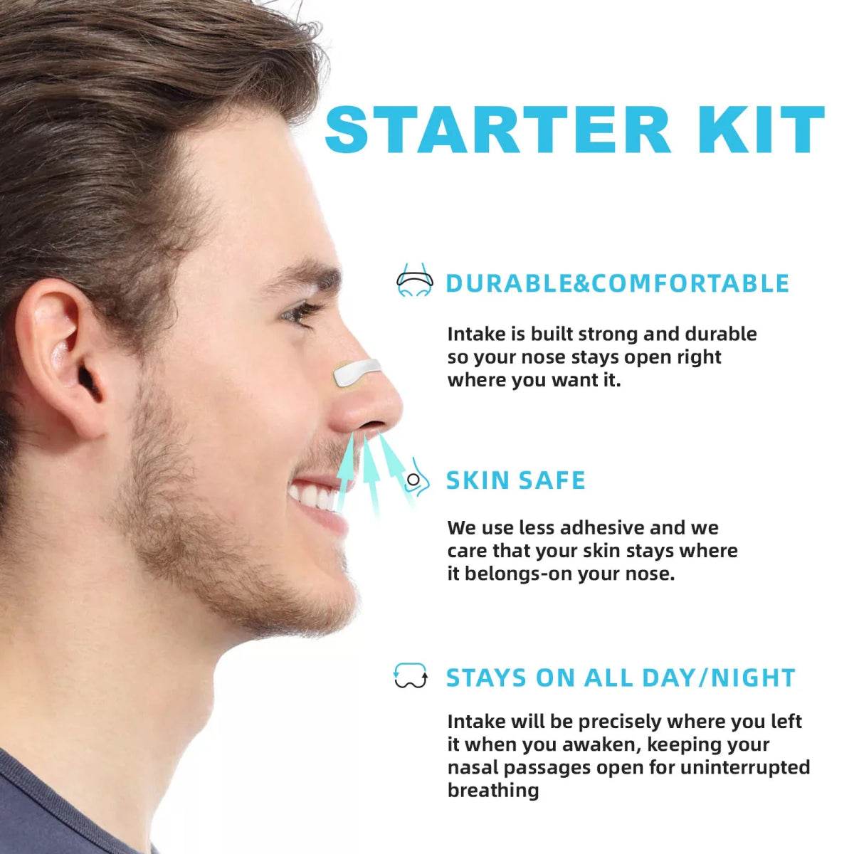 Anti-Snoring Magnetic Nose Clip Sleep Aid - Sleep Galleria
