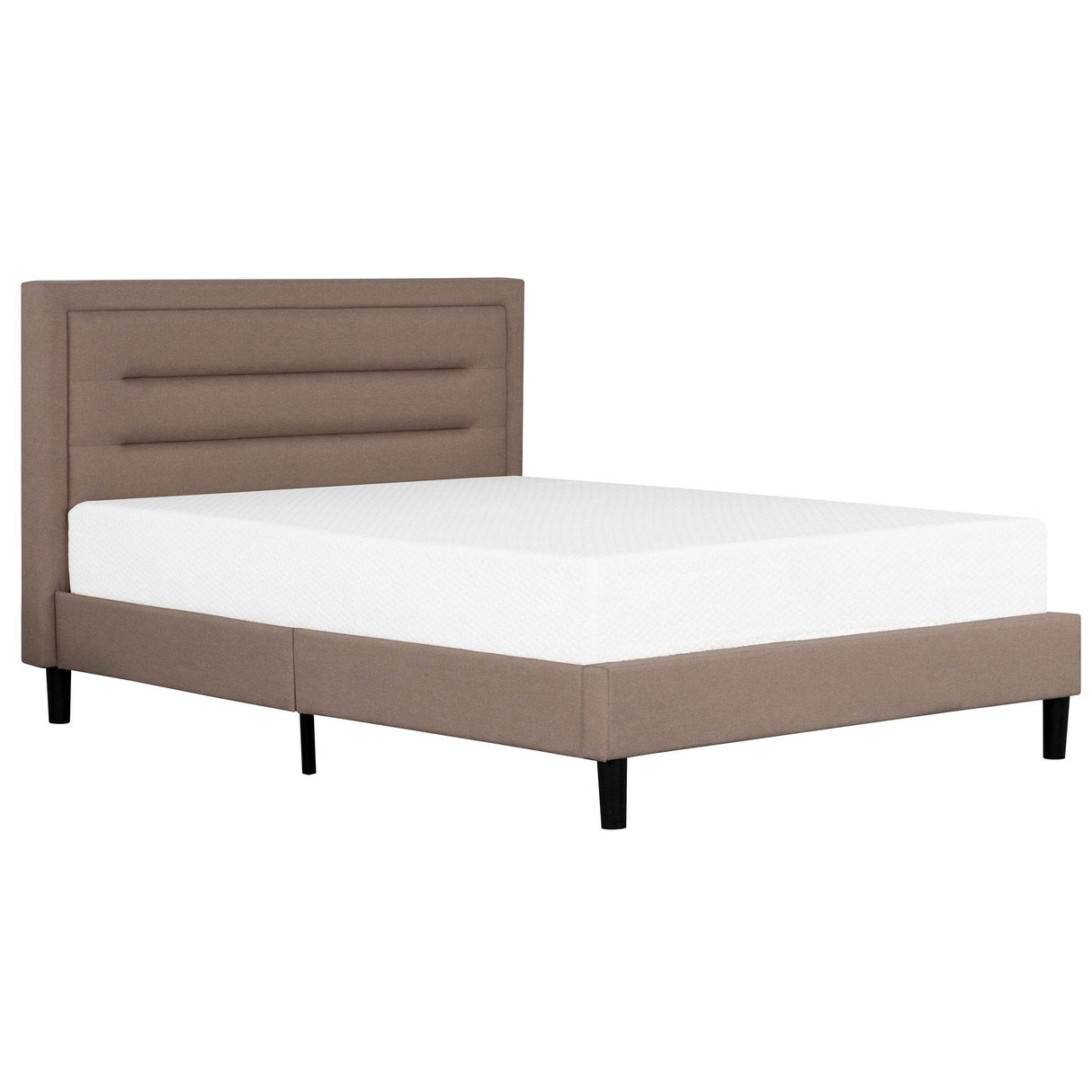 Full Adjustable Upholstered Tufted Platform Bed