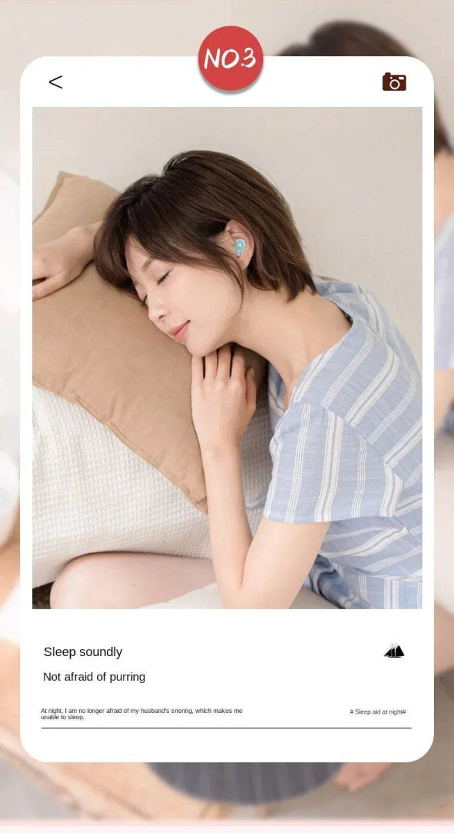 Pair Of Soft Silicone Noise Reduction Sleep Earplugs - EOENKK - Sleep Galleria