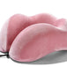 Comfort Travel Pillow Memory Foam Neck Pillow with Breathable Eye Mask Ear Plugs