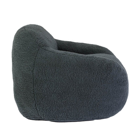 Spacious Memory Foam Teddy Bean Bag Chair - Calmora - Sleep Galleria