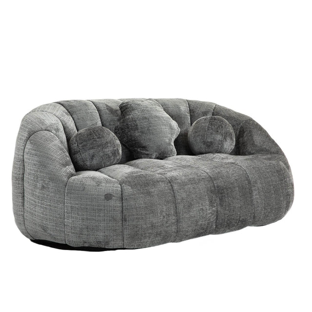 High Density Foam Chenille Bean Bag Lounge Chair - Sleep Galleria