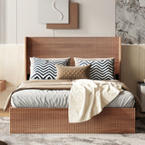 Queen Lift Storage Bed Frame With Gas Lift Mechanism