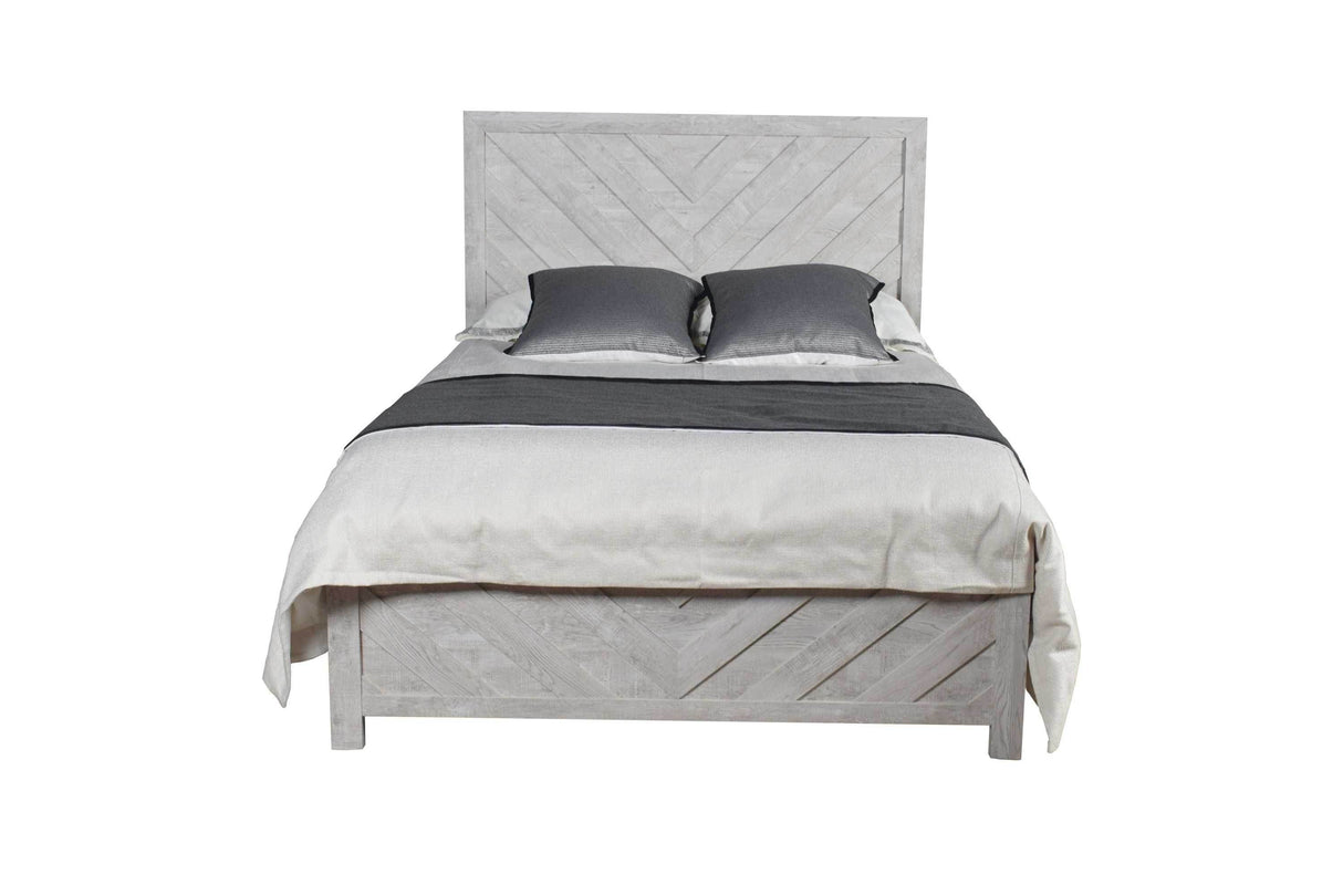 Modern Contemporary Queen Wood Slat Bed Frame
