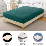Waterproof Quilted Cotton Fitted Sheet Full - Sleep Galleria