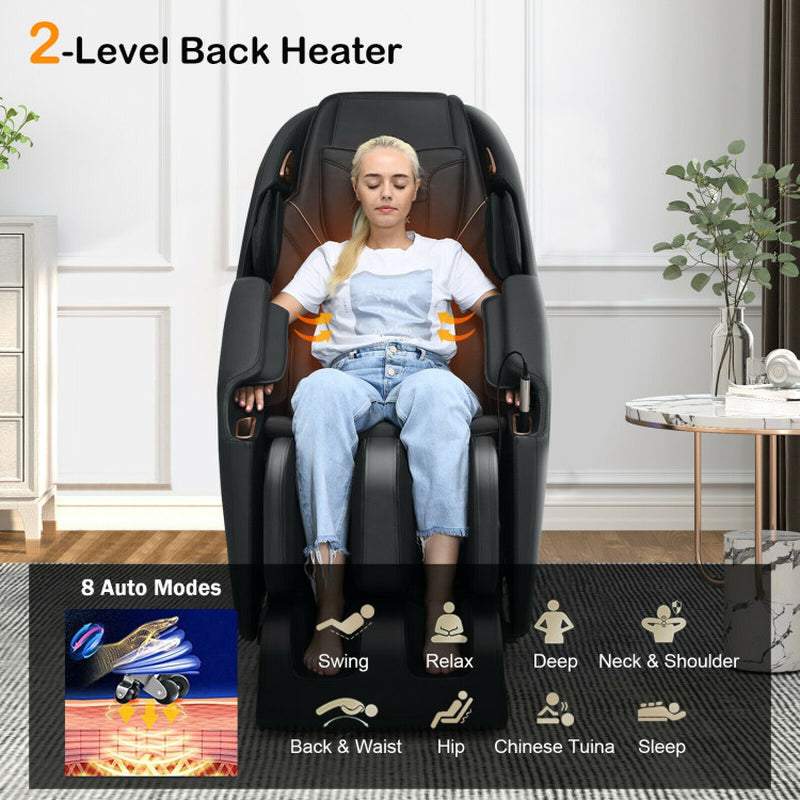 Soothe 10-Full Body Zero Gravity Massage Chair with SL Track Heat