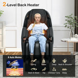 Soothe 10-Full Body Zero Gravity Massage Chair with SL Track Heat