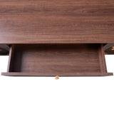 Modern Farmhouse Rattan TV Stand With Storage Cabinet - Sleep Galleria