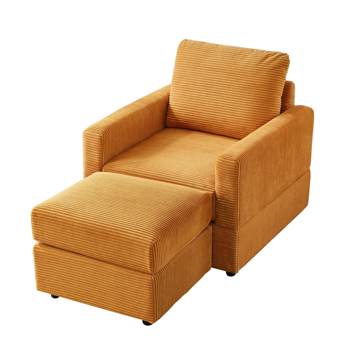 Corduroy Adjustable Chaise Lounge Sofa Chair - Sleep Galleria