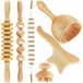 6-Piece Wooden Therapy Massage Tool Set - Sleep Galleria