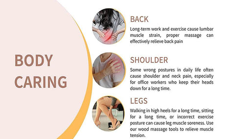 Wooden Bendable Manual Massage Roller Therapy Tool - FITPERT - Sleep Galleria