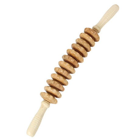 Wooden Bendable Manual Massage Roller Therapy Tool - FITPERT - Sleep Galleria