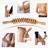 Wooden Bendable Manual Massage Roller Therapy Tool - FITPERT - Sleep Galleria