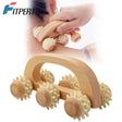 Wooden Handheld Massage Roller For Deep Tissue Relief - FITPERT - Sleep Galleria