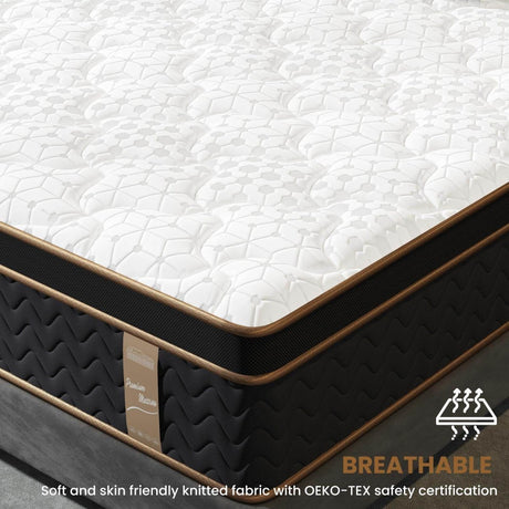 Medium Plush Hybrid Gel Memory Foam Mattress - Flexpedic - Sleep Galleria