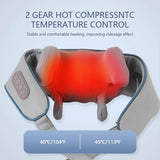 26W Brushless Motor Shoulder And Neck Massager Shawl - foreverlily - Sleep Galleria