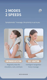 26W Brushless Motor Shoulder And Neck Massager Shawl - foreverlily - Sleep Galleria