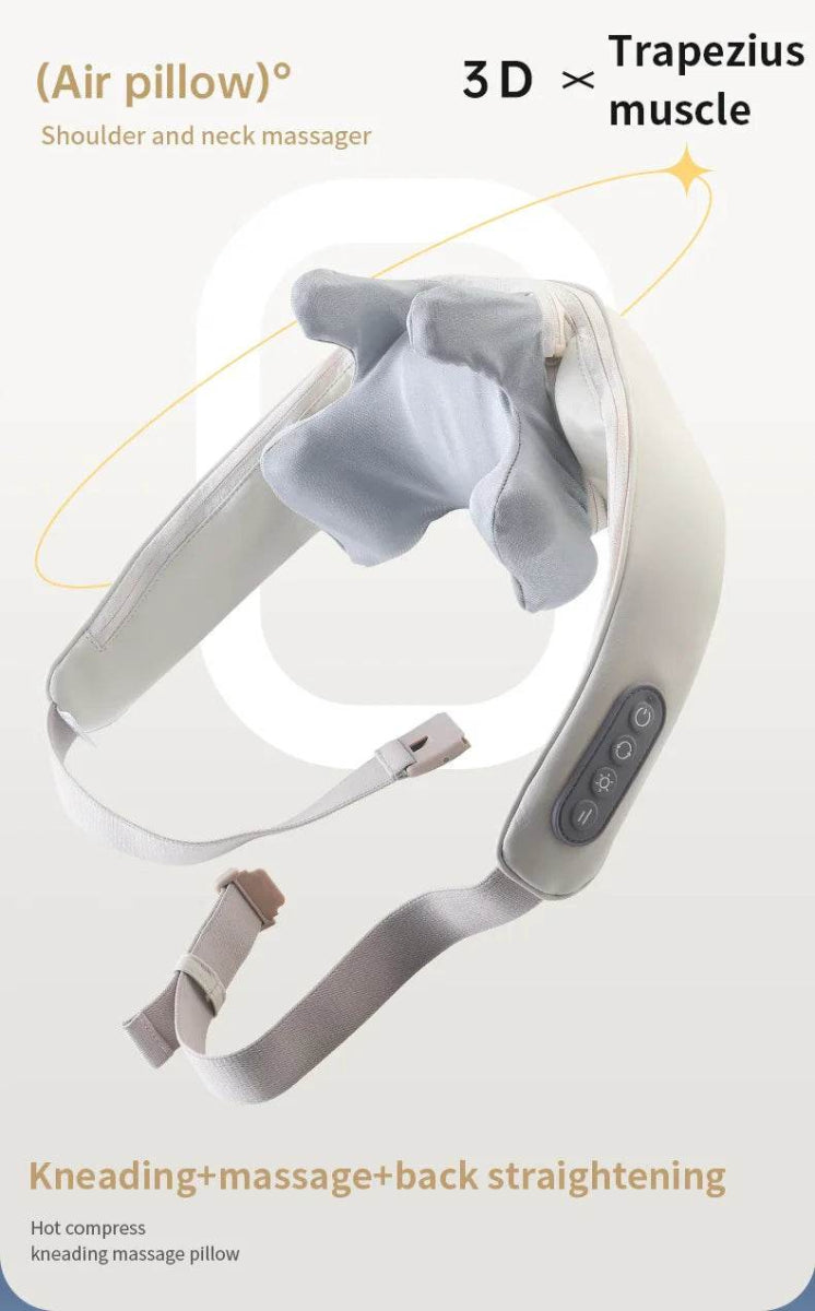 26W Brushless Motor Shoulder And Neck Massager Shawl - foreverlily - Sleep Galleria