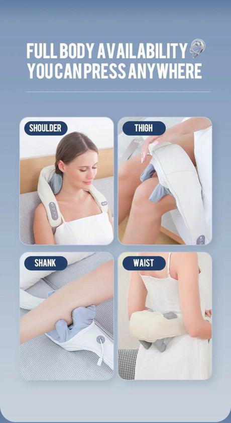 26W Brushless Motor Shoulder And Neck Massager Shawl - foreverlily - Sleep Galleria