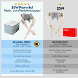 26W Brushless Motor Shoulder And Neck Massager Shawl - foreverlily - Sleep Galleria