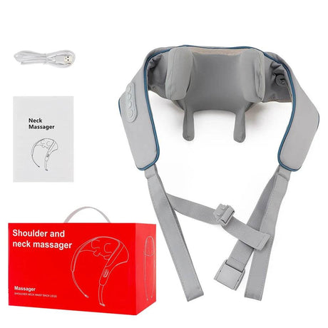 26W Brushless Motor Shoulder And Neck Massager Shawl - foreverlily - Sleep Galleria