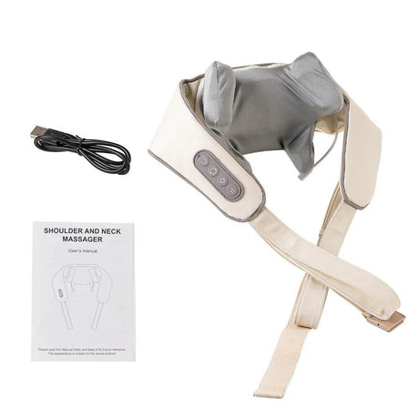 26W Brushless Motor Shoulder And Neck Massager Shawl - foreverlily - Sleep Galleria