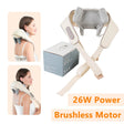 26W Brushless Motor Shoulder And Neck Massager Shawl - foreverlily - Sleep Galleria