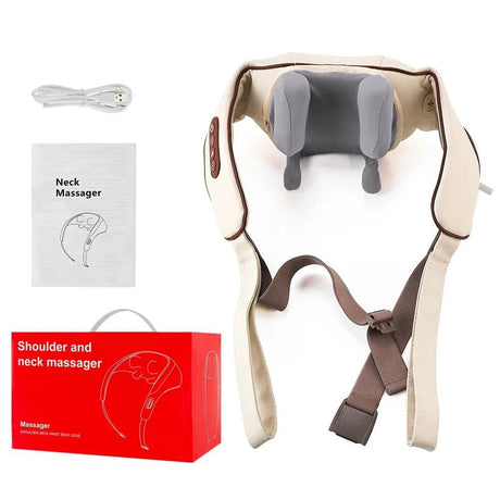 26W Brushless Motor Shoulder And Neck Massager Shawl - foreverlily - Sleep Galleria