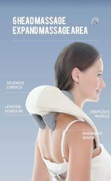 26W Brushless Motor Shoulder And Neck Massager Shawl - foreverlily - Sleep Galleria