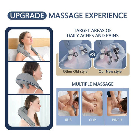 Powerful 26W Neck Shoulder Back Massager - foreverlily - Sleep Galleria