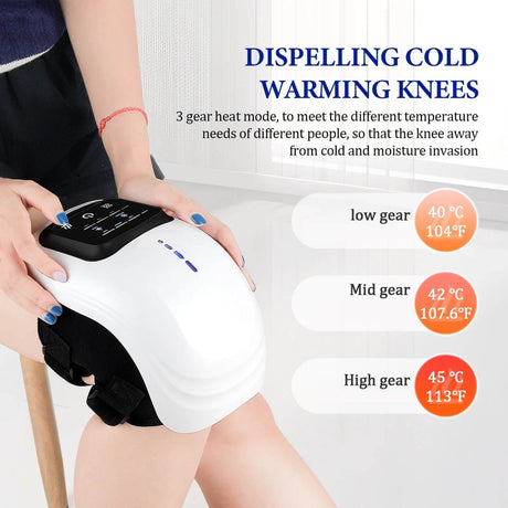 Smart Electric Knee Massager With Air Pressure Therapy - foreverlily - Sleep Galleria