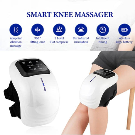 Smart Electric Knee Massager With Air Pressure Therapy - foreverlily - Sleep Galleria