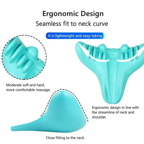 Ergonomic Cervical Traction Neck Pillow for Pain Relief - GLONXD - Sleep Galleria
