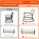 3-Piece Modern Outdoor Rocking Patio Furniture Set - Sleep Galleria