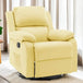 360 Degree Swivel Small Rocking Upholstered Recliner Chair - GUANGBAI - Sleep Galleria