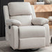 360 Degree Swivel Small Rocking Upholstered Recliner Chair - GUANGBAI - Sleep Galleria