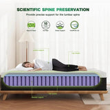 Medium 10-Inch Hybrid Memory Foam Mattress With Motion Isolation - Sleep Galleria