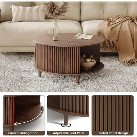 Mid Century Modern Lift Top Coffee Table - GUANGBAI - Sleep Galleria