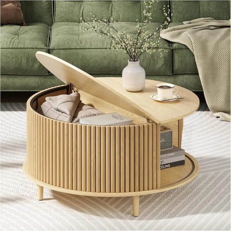 Mid Century Modern Lift Top Coffee Table - GUANGBAI - Sleep Galleria