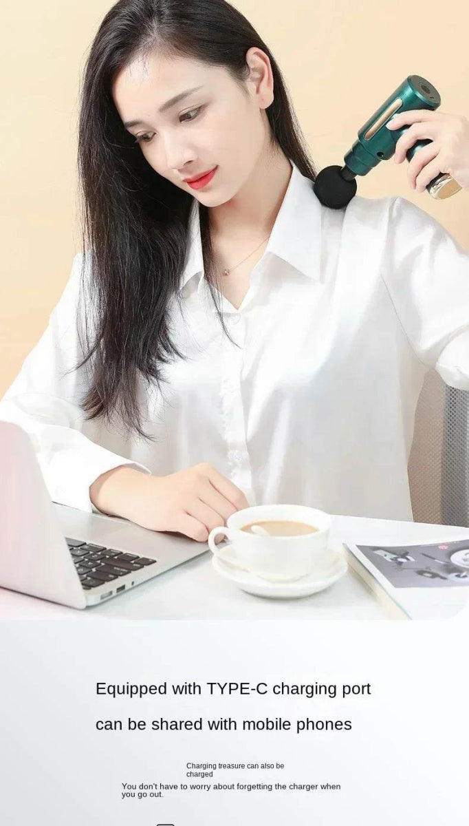 Portable Mini Muscle Massage Gun For Relaxation - Sleep Galleria