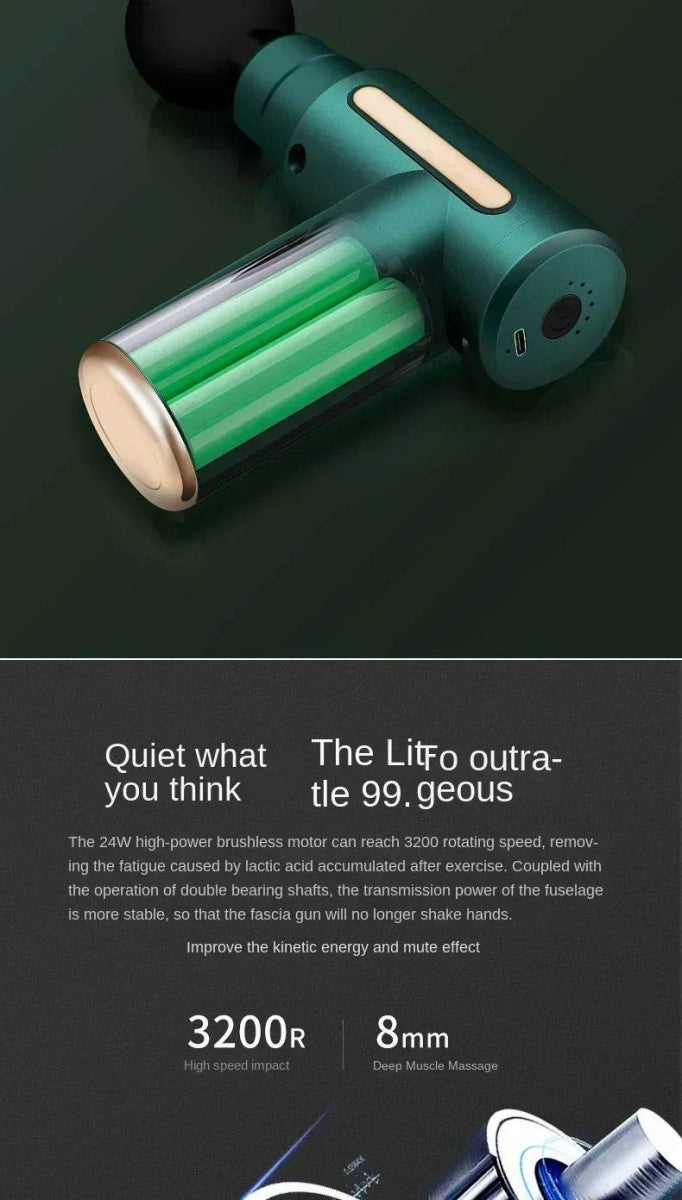 Portable Mini Muscle Massage Gun For Relaxation - Sleep Galleria