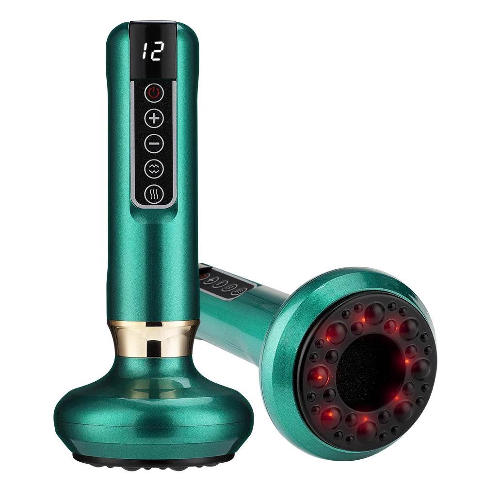 12-Level Electric Cupping Massage Device With Heating - Sleep Galleria
