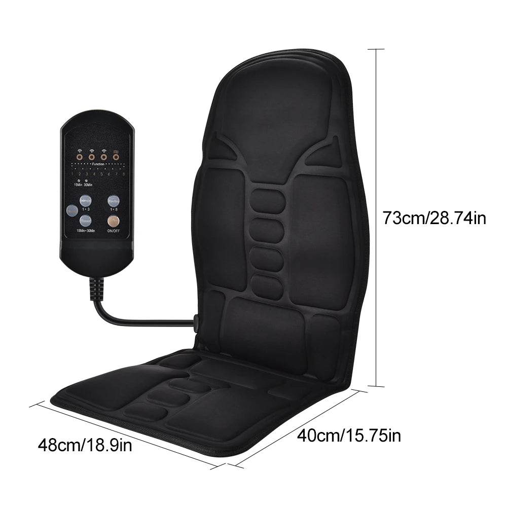 Electric Heating Back Waist Vibration Massage Pad - Hailicare - Sleep Galleria