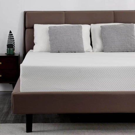 Medium 10-Inch Cooling Gel Green Tea Memory Foam Mattress - Sleep Galleria