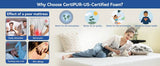 Medium 10-Inch Cooling Gel Green Tea Memory Foam Mattress - Sleep Galleria