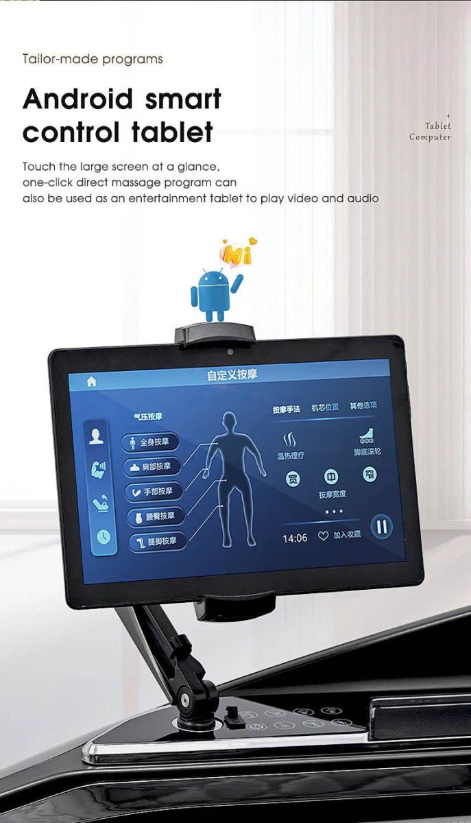 4D AI Voice Body Detection Zero Gravity Massage Chair - HEALTHFOREVER - Sleep Galleria