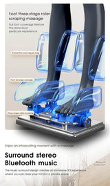 4D AI Voice Body Detection Zero Gravity Massage Chair - HEALTHFOREVER - Sleep Galleria
