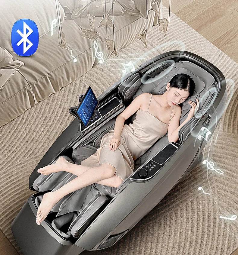 4D AI Voice Body Detection Zero Gravity Massage Chair - HEALTHFOREVER - Sleep Galleria